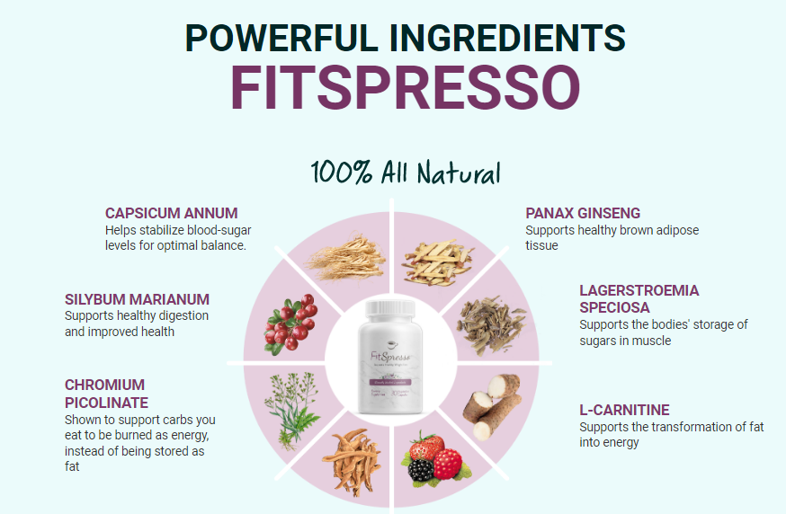 Ingredients Of FitSpresso